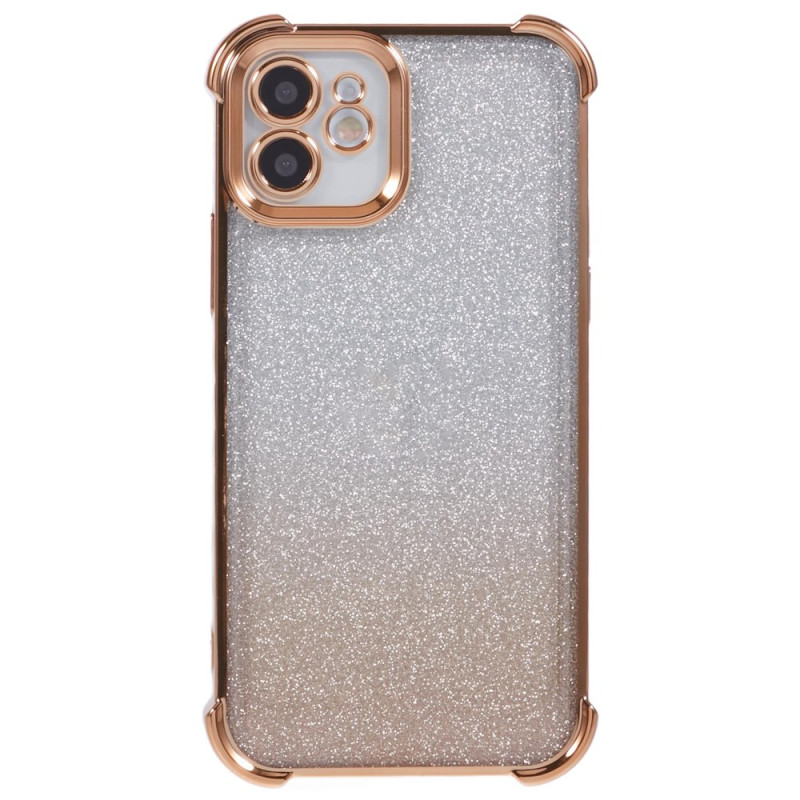iPhone 12 Shell Diseño Reforzado Glitter