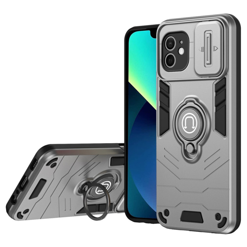 Soporte y protección para la lente deslizante de la funda del iPhone 12