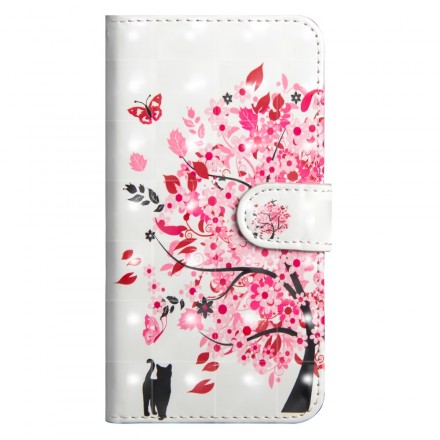 Funda Samsung Galaxy A30 Árbol Rosa