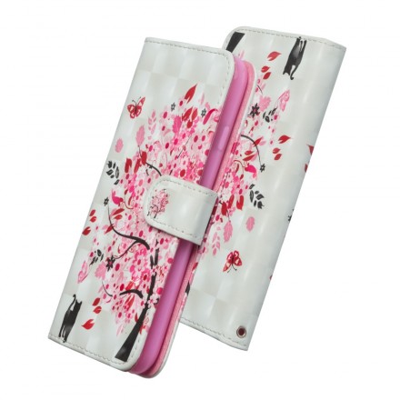 Funda Samsung Galaxy A30 Árbol Rosa