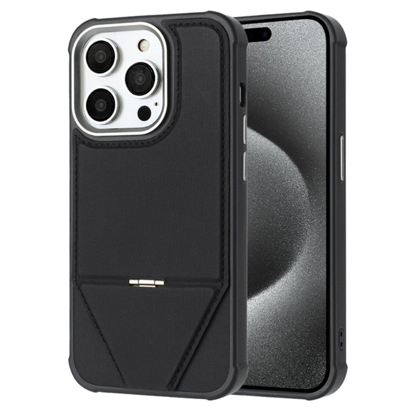 Funda MagSafe iPhone 14 Pro efecto piel con soporte integrado