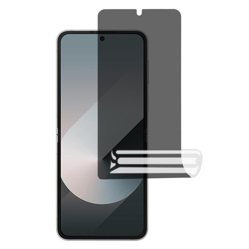 Lámina
 protectora antispam para pantalla Samsung Galaxy Z Flip 6 5G / Z Flip 5 5G / Z Flip 4 5G / Z Flip 3 5G
