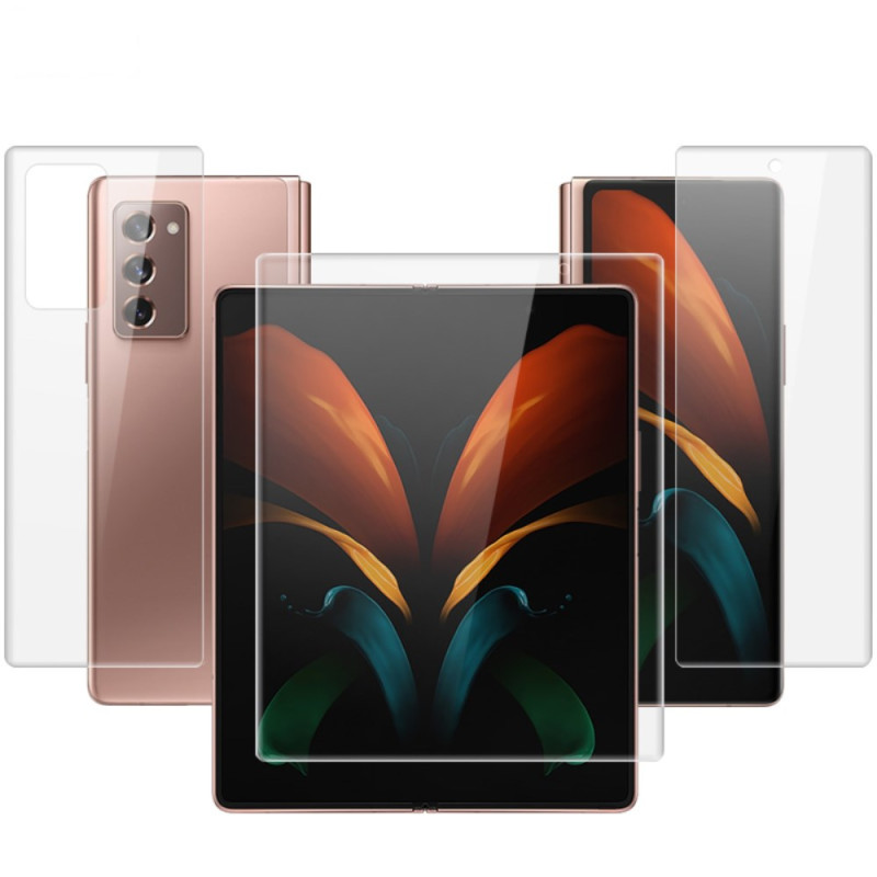 Láminas protectoras para pantallas y parte trasera Samsung Galaxy Z Fold 2 5G