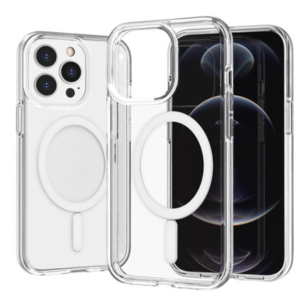 Funda MagSafe transparente...