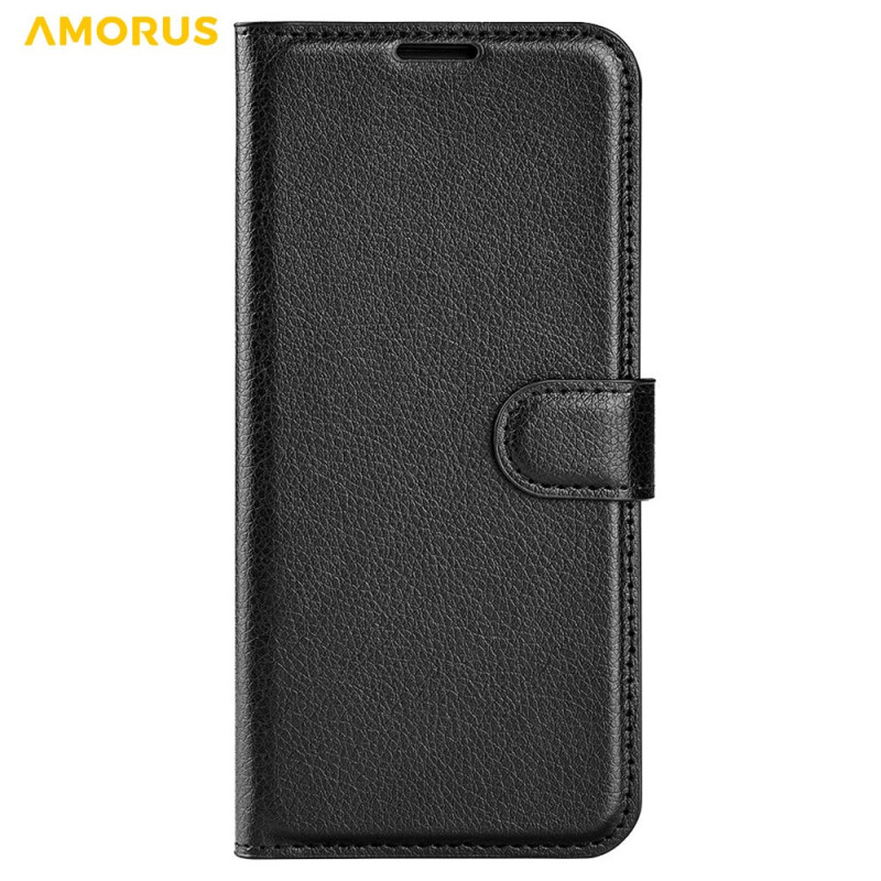 Funda iPhone 14 Pro Max Piel sintética Litchi