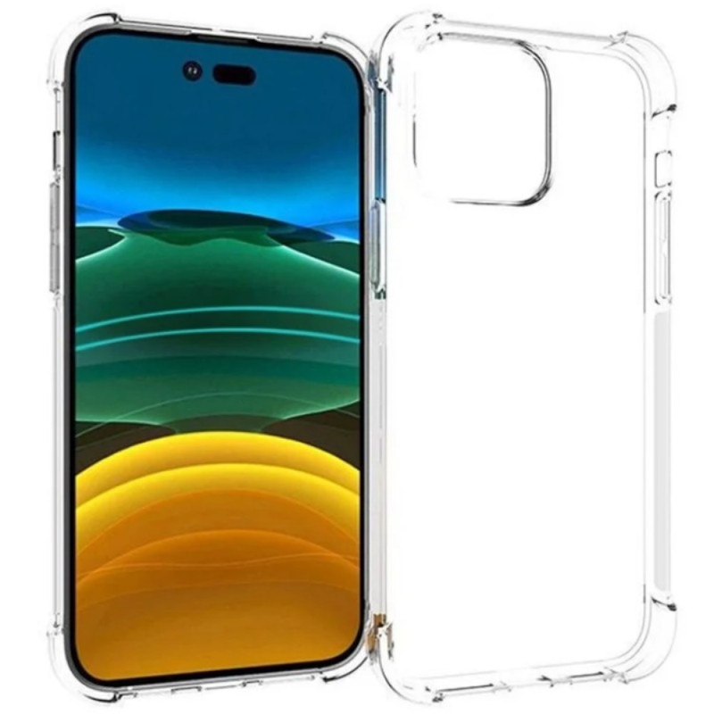 Funda reforzada transparente iPhone 14 Pro Max