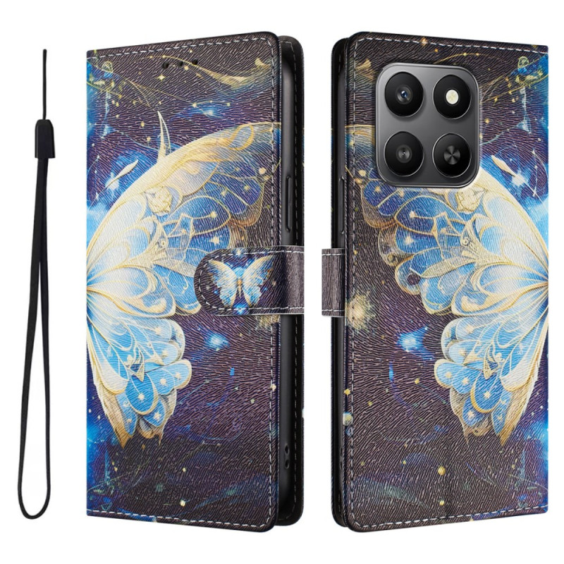 Honor 400 Smart 5G / 4G Caso patrón de mariposa