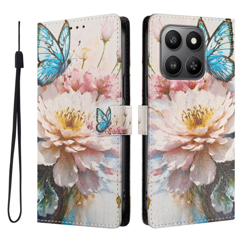 Honor 400 Smart 5G / 4G Funda Lirio de Agua