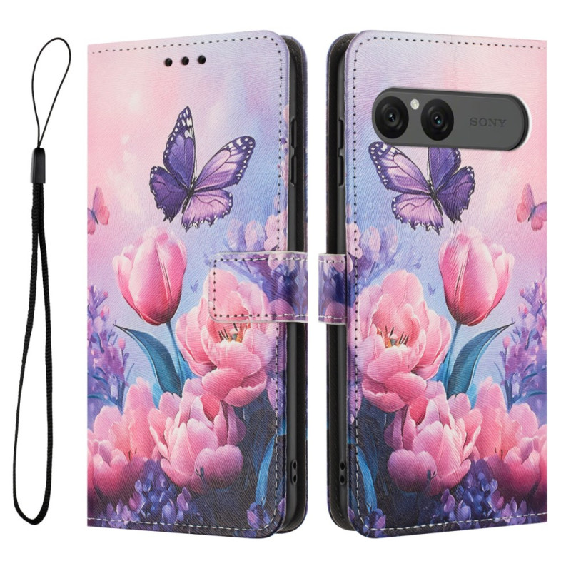 Funda Floral Rosa Sony Xperia 10 VII