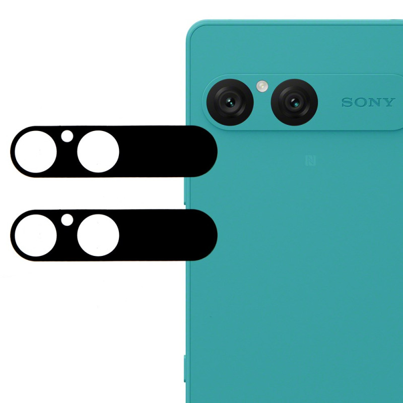 Lente protectora de cristal templado para Sony Xperia 10 VII (versión en negro)