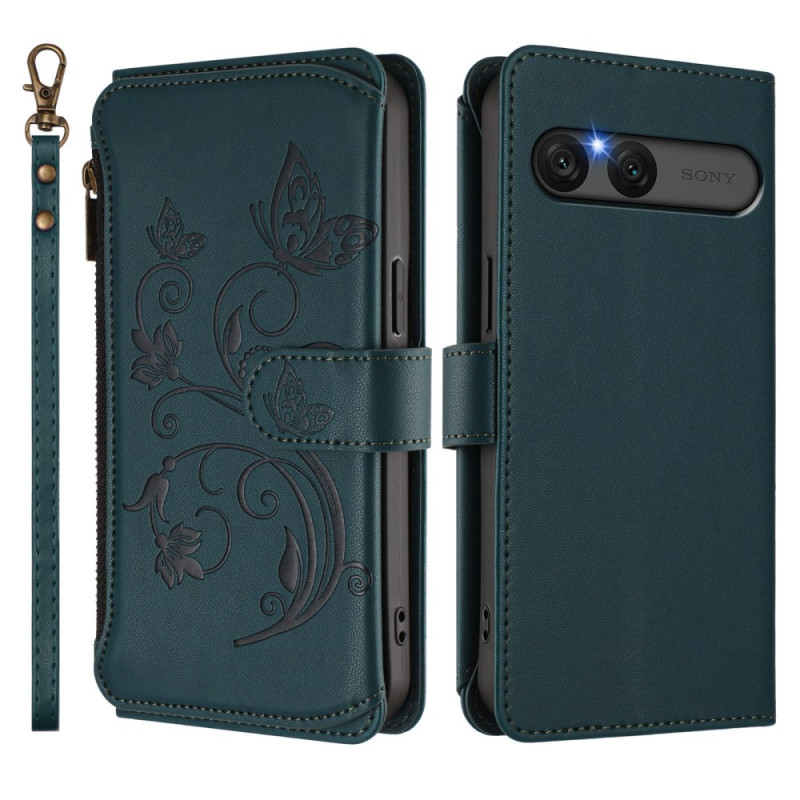 Funda RFID Floral Sony Xperia 10 VII Wallet