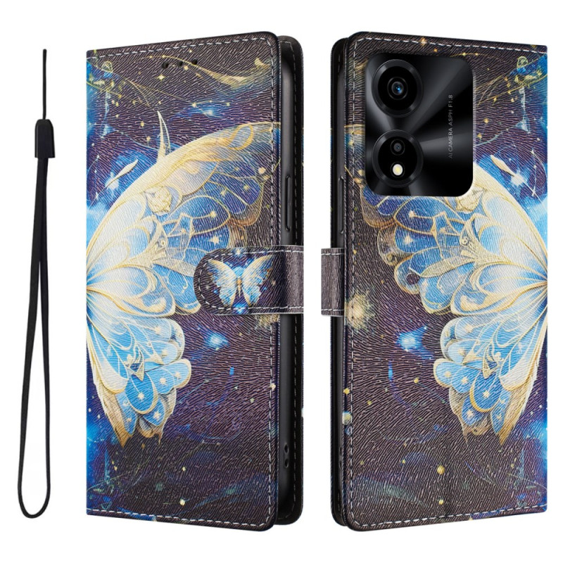 Honor X5c Plus Funda Mariposa