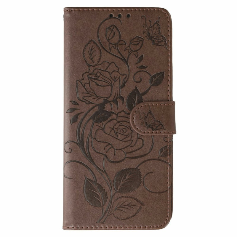 Funda con estampado floral Honor X5c Plus