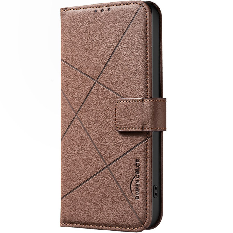 Xiaomi 15T Funda Patrón Geométrico BINFEN COLOR