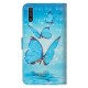 Funda Samsung Galaxy A50 Mariposas Azules Voladoras