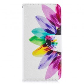 Funda de flor de acuarela para el Huawei Y6 2019