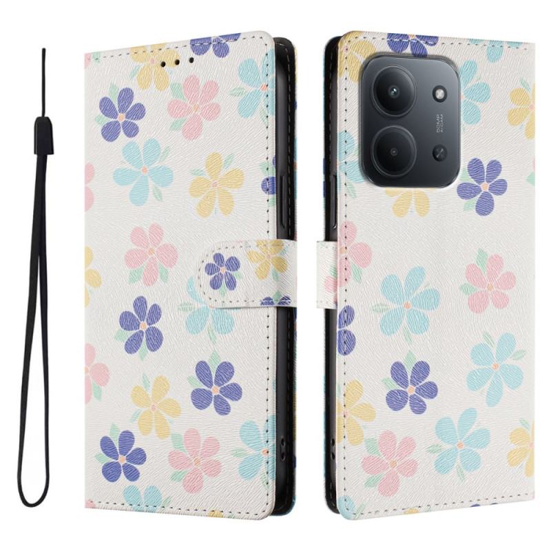 Xiaomi Redmi 15C 5G / 4G Caso patrón floral