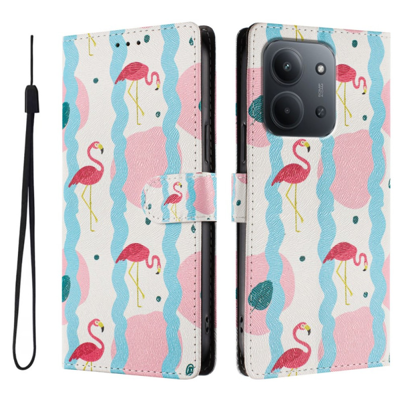 Xiaomi Redmi 15C Funda Flamingo Rosa