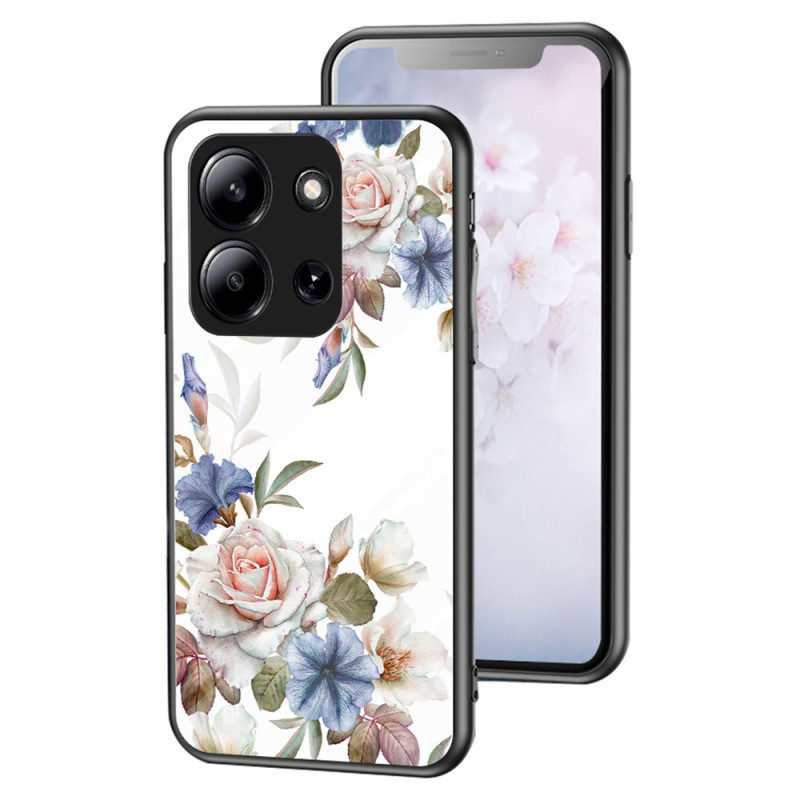 Xiaomi Redmi 15C 5G / 4G / Poco C85 4G Funda Cristal Templado Floral