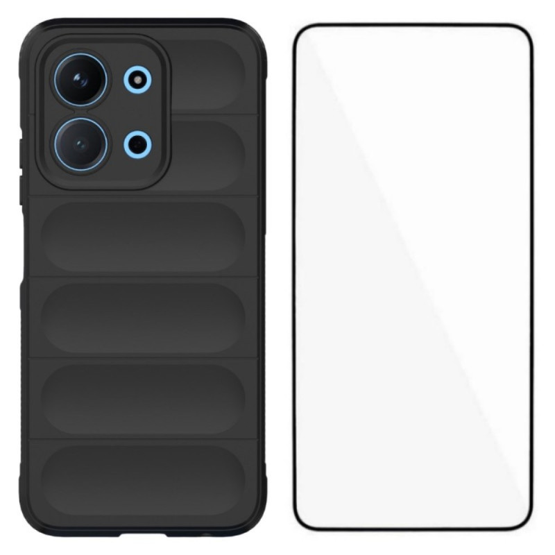 Xiaomi Redmi 15C 5G / 4G Funda antideslizante con protector de pantalla