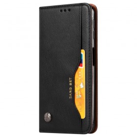 Funda Flip Cover Samsung Galaxy A50 Leatherette Card Funda