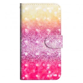 Funda Huawei Y6 2019 Magentas de purpurina en degradado
