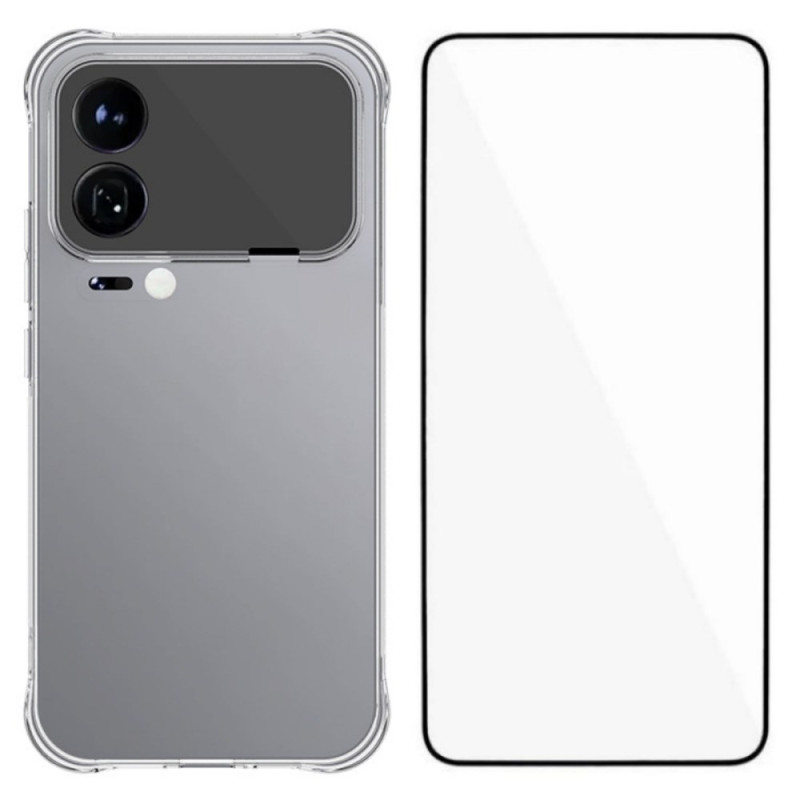 Xiaomi 17 Pro Max Funda Transparente Reforzada con Protección de Pantalla