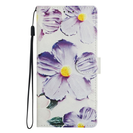 Xiaomi 17 Purple Flower Funda
