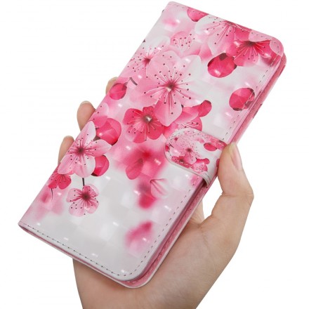 Funda para el Huawei Y6 2019 flores rosas