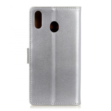 Funda Huawei Y6 2019 de polipiel simple