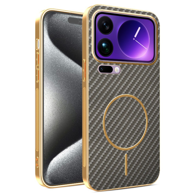 Xiaomi 17 Pro Funda con textura de fibra de carbono