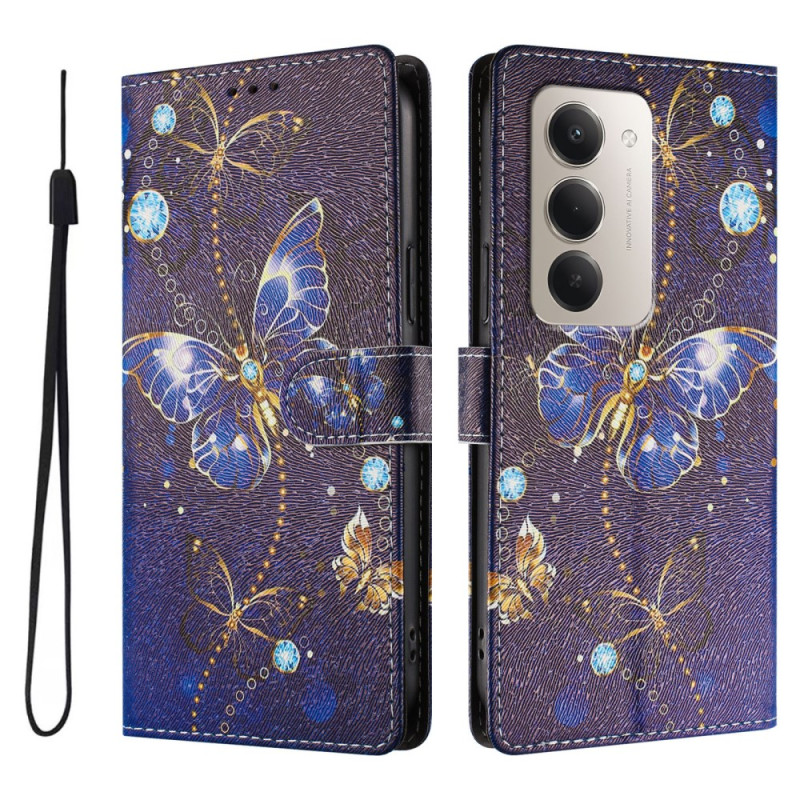 Xiaomi Redmi 15 5G / 4G Funda Mariposas Preciosas