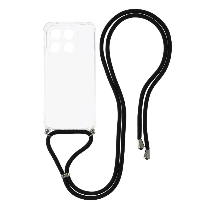 Xiaomi 15T Funda transparente con cordón