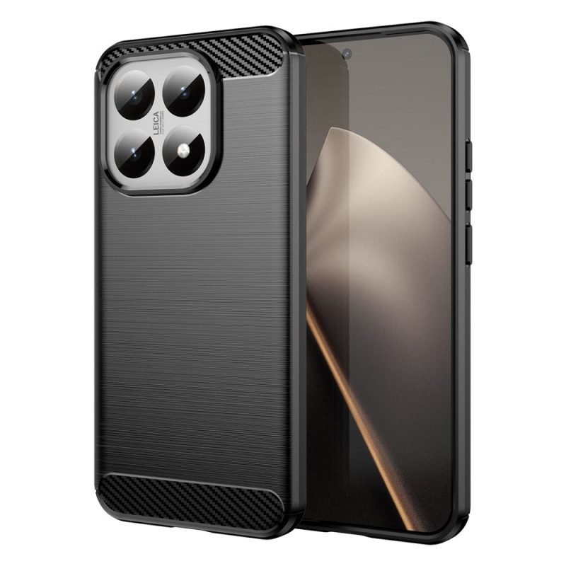 Xiaomi 15T Funda de fibra de carbono cepillada