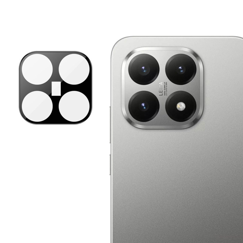 Lente protectora de cristal templado para Xiaomi 15T (versión en negro)