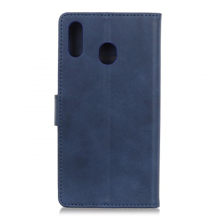 Funda de cuero mate retro del Huawei Y6 2019