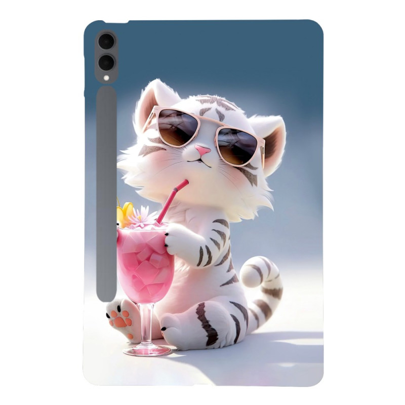 Samsung Galaxy Tab S11 Ultra Cover Tigre de dibujos animados