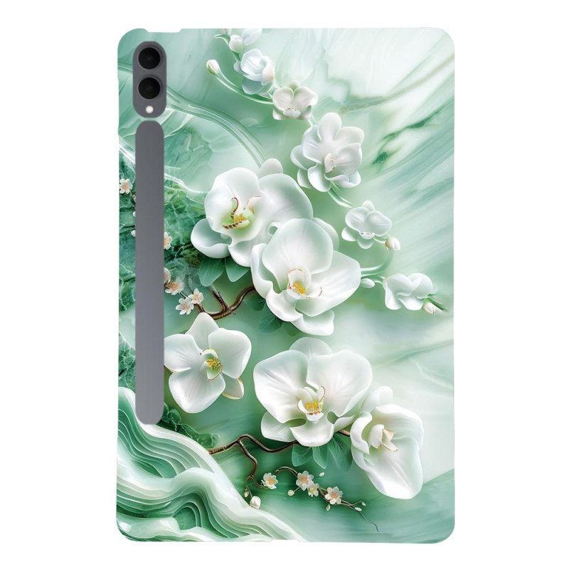 Samsung Galaxy Tab S11 Ultra Funda Jade Flores