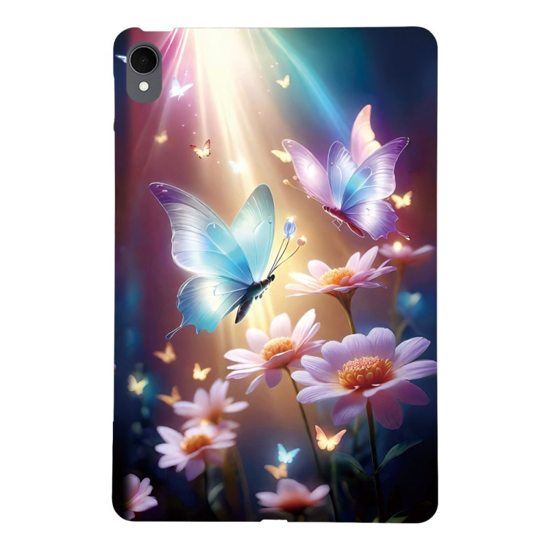 Funda Samsung Galaxy Tab S11 Mariposas en la luz