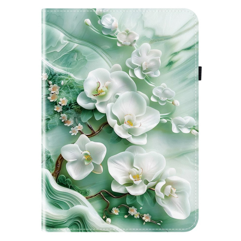 Funda Samsung Galaxy Tab S11 Flores de Jade