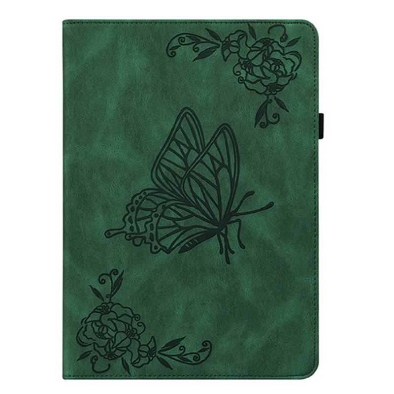 Funda Efecto Gamuza Mariposa Samsung Galaxy Tab S11