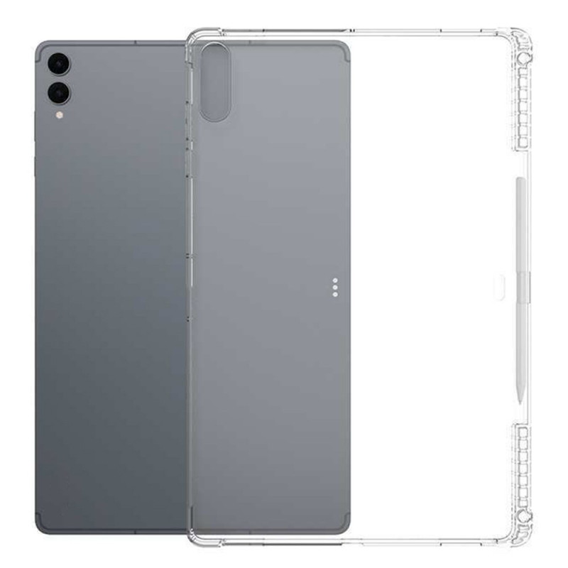 Samsung Galaxy Tab S11 Funda Ultra Transparente con Soporte para Stylus