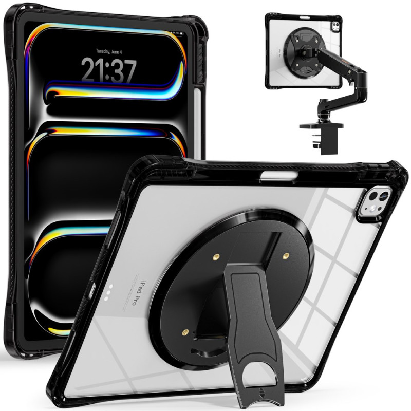 Funda transparente con soporte para iPad Pro 13 (2025) / 13 (2024)