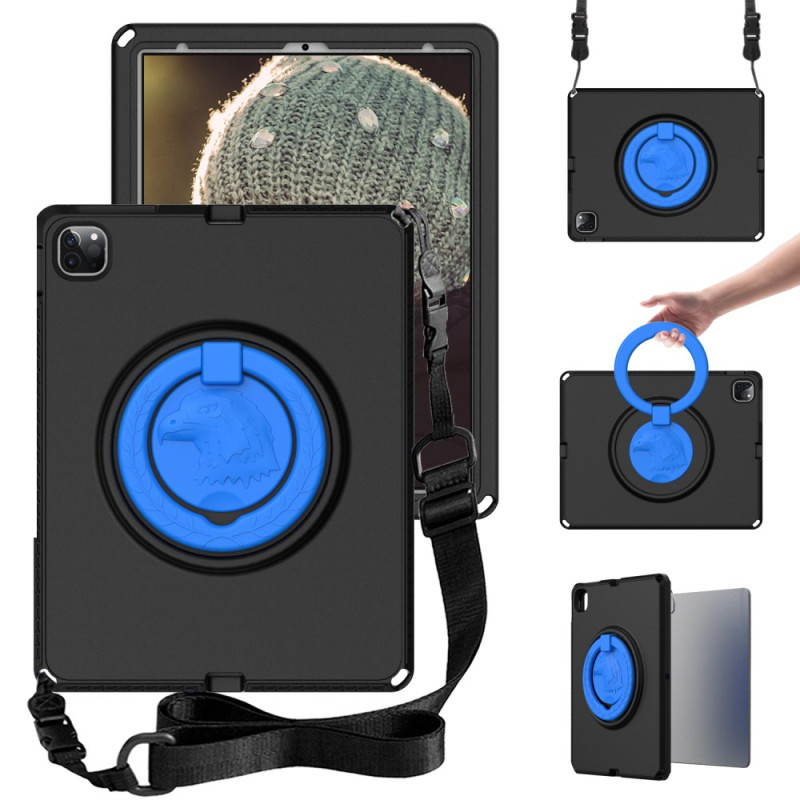 iPad Pro 13 (2025) / 13 (2024) / Air 13 (2025) / (2024) Funda de EVA con colgante
 para el hombro y lámina protectora