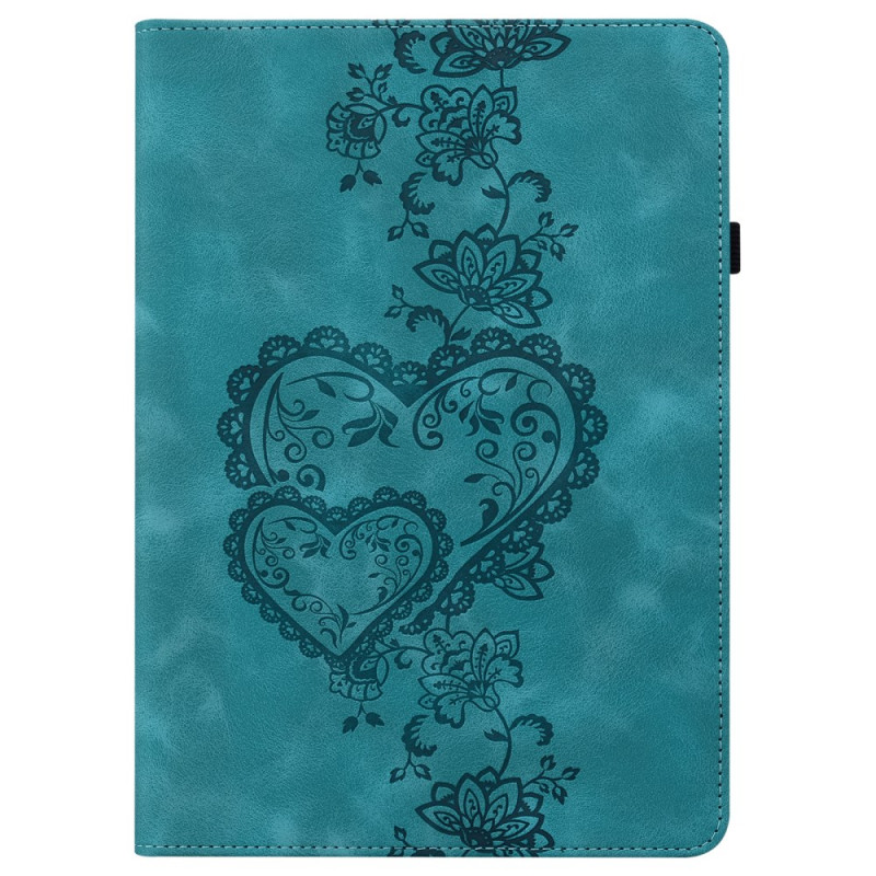 Funda de corazón de ante para iPad Pro 13 (2025) / 13 (2024)