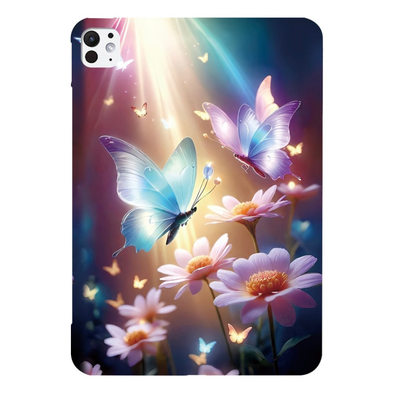 Funda iPad Pro 13 (2025) / 13 (2024) Mariposas en la luz
