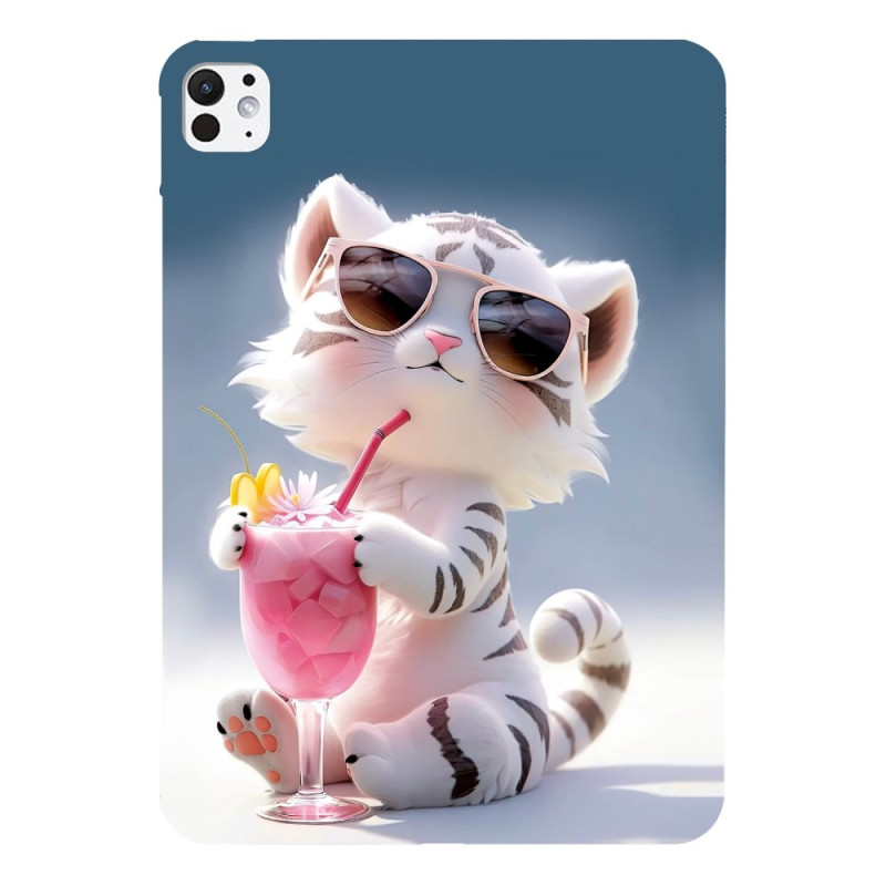 Funda iPad Pro 13 (2025) / 13 (2024) Tiger Cartoon