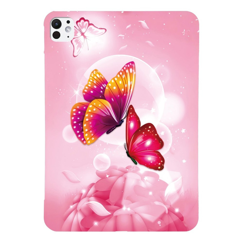 Funda iPad Pro 11 (2025) / 11 (2024) Rosa Mariposas