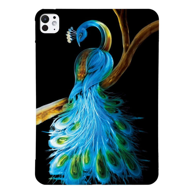 Funda de pavo real para iPad Pro 11 (2025) / 11 (2024)