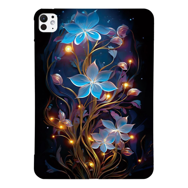 Funda iPad Pro 11 (2025) / 11 (2024) Flores Luminosas